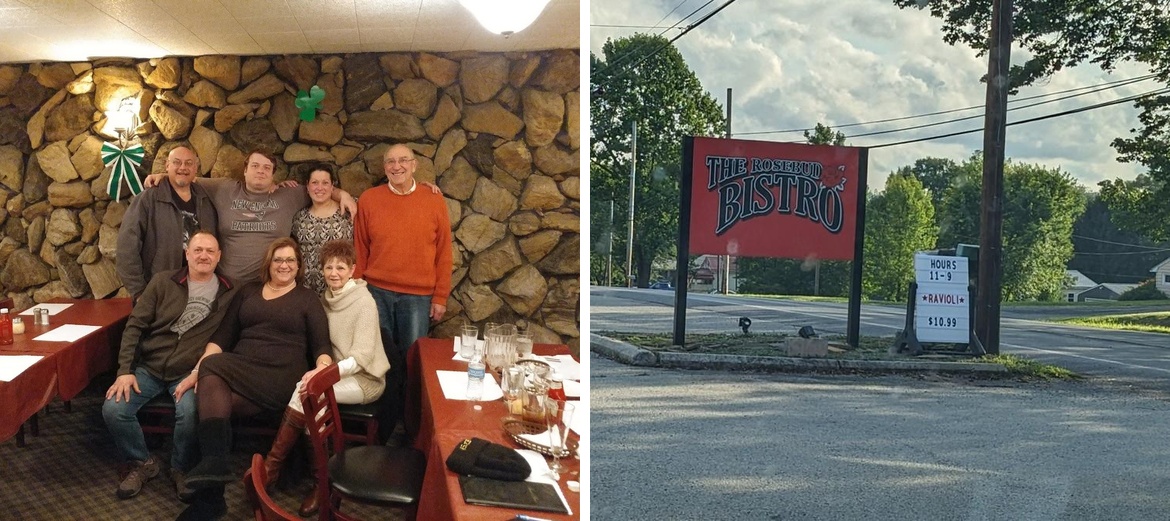 The Rosebud Bistro Menu